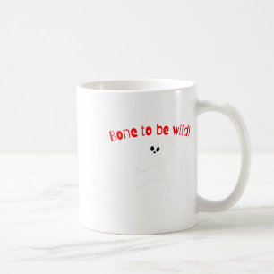 Dancing Skeleton Halloween Funny Bone Vild Kaffemugg