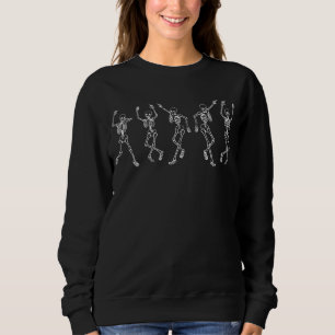 Dancing Skeleton Halloween Sweatshirtss T Shirt