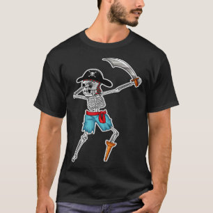 Dancing Skeleton I DAB I Dabbing I Pirat T Shirt