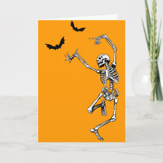 Dancing Skeleton Kort