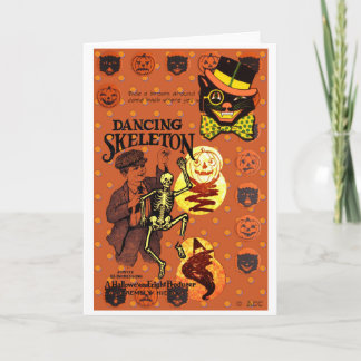 Dancing Skeleton Kort