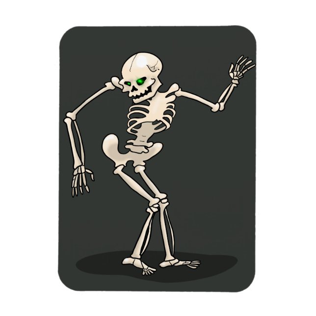 Dancing Skeleton Magnet (Vertikal)