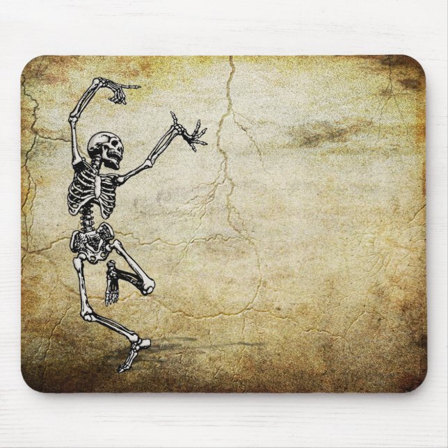 Dancing Skeleton Musmatta (Framsidan)