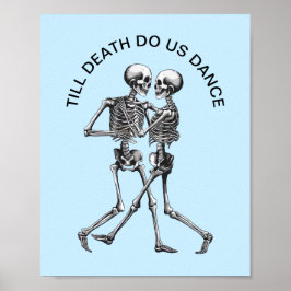 Dancing Skeleton par Poster