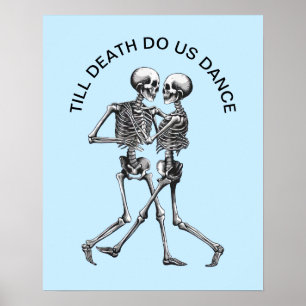 Dancing Skeleton par Poster