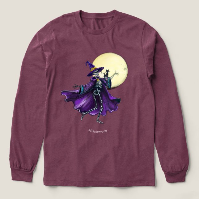 Dancing Skeleton T Shirt (Design framsida)