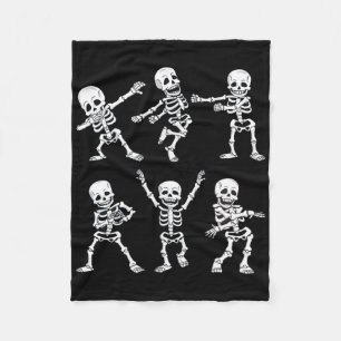 Dancing Skeletons Dance Challenge Boys Girl Kids H Fleecefilt