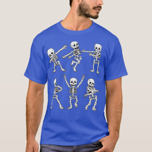 Dancing Skeletons Dance Challenge Boys Girl Kids H T Shirt