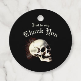 Dancing Skeletons Gothic Bröllop Gåvor Etiketter