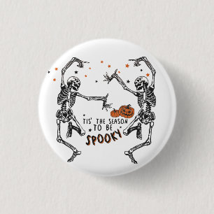 Dancing Skeletons Halloween Knapp