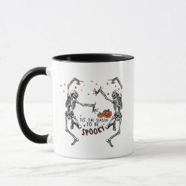 Dancing Skeletons Halloween Mugg