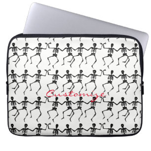 Dancing Skeletons Halloween Thunder_Cove Laptop Fodral