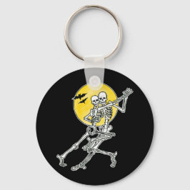 Dancing Skeletons Keychain Nyckelring