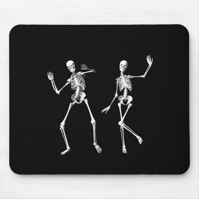 Dancing Skeletons Mouse Pad Musmatta (Framsidan)
