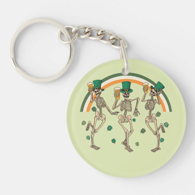 Dancing Skeletons St Patrick (Framsidan)