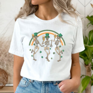 Dancing Skeletons St. Patrick's Day T Shirt