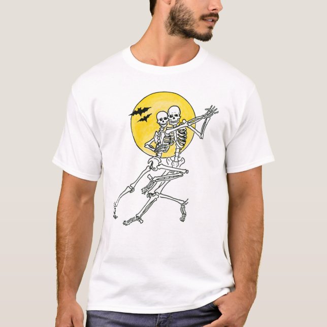 Dancing Skeletons T-shirt (Framsida)