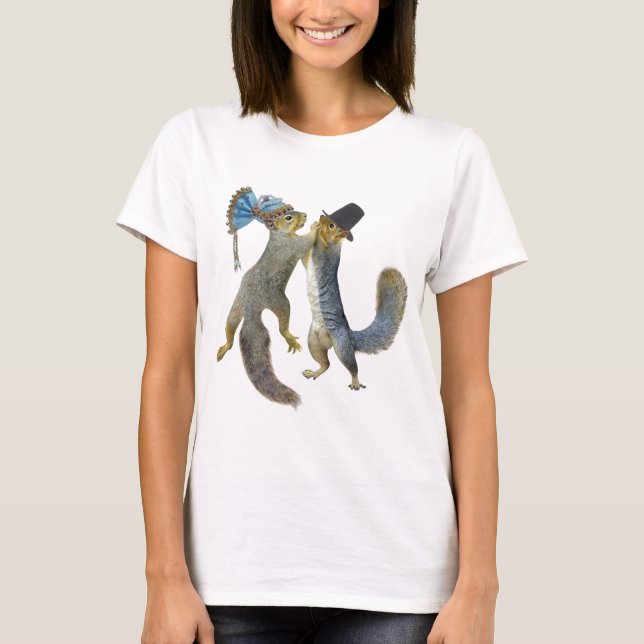 Dancing Squirrels T-shirt (Framsida)