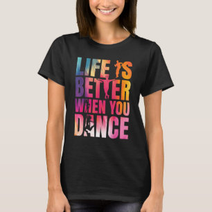 Dancing Street Dance Breakdance T Shirt