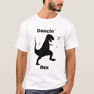 Dancing T-Rex T Shirt