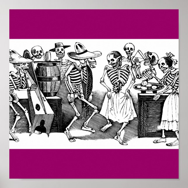 "Dancing the Jarabe in the other World" Poster (Framsidan)