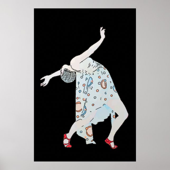 Dancing to Jazz 2018 New Orleans Poster (Framsidan)