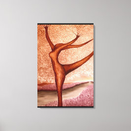 Dancing Träd Canvastryck