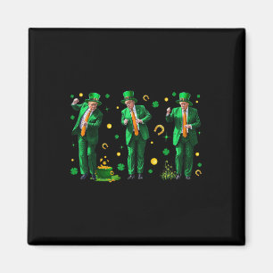 Dancing Trump St. Patrick's Day Magnet