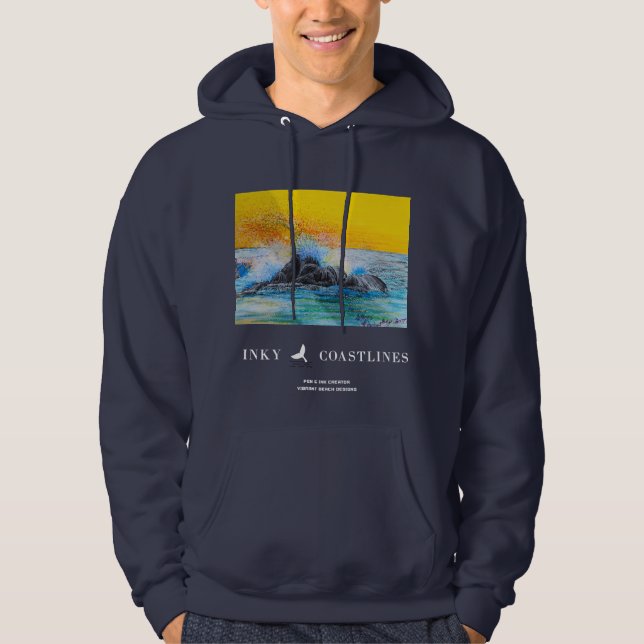 Dancing Vågar Hoodie (Framsida)
