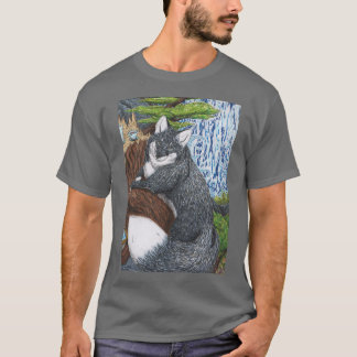 Dancing Vatten och Fox T Shirt