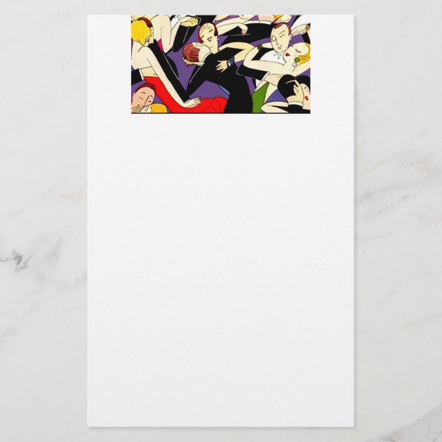 Dancing Vintage Par Brevpapper (Framsida)