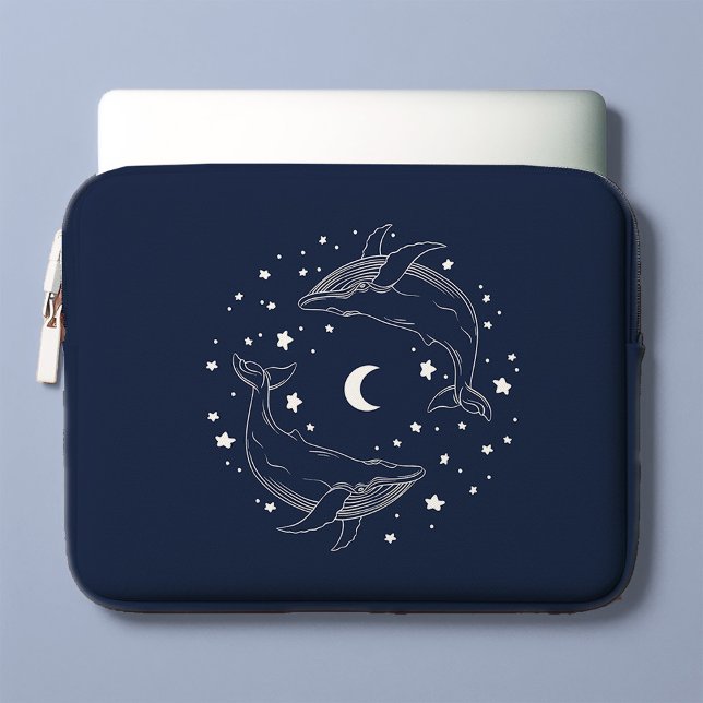 Dancing Whales Laptop Fodral (Skapare uppladdad)