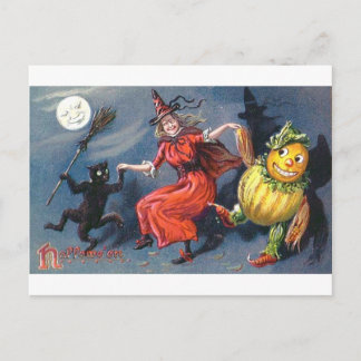 Dancing Witch i Moonlight Vykort