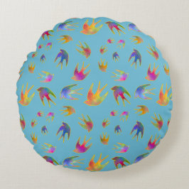 Dancing with the Wind on a Fresh Winter Horizon Rund Kudde