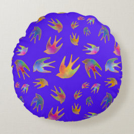 Dancing with the Wind on a Midnight Horizon Rund Kudde