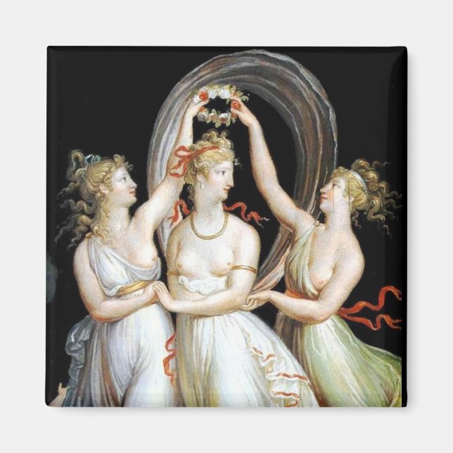 Dancing Women Magnet (Framsidan)