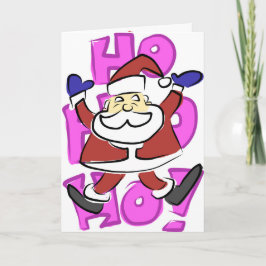 Dancin'Santa Helgkort