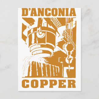 d'Anconia Copper/Copper Logotyp Vykort