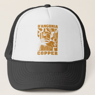 d'Anconiaen förkopprar/förkopprar logotypen Truckerkeps