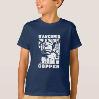 d'Anconiaen förkopprar/vitlogotypen Tee