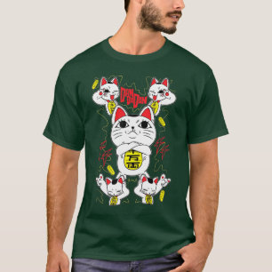 Dandadan Cat Turbo-Granny Cute Anime Manga Cat T Shirt