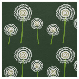 Dandelion Abstrakt Kreativ Patterned Fabric Tyg
