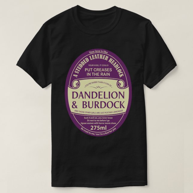 Dandelion&amp; Burdock Essential T-Shirt (Design framsida)