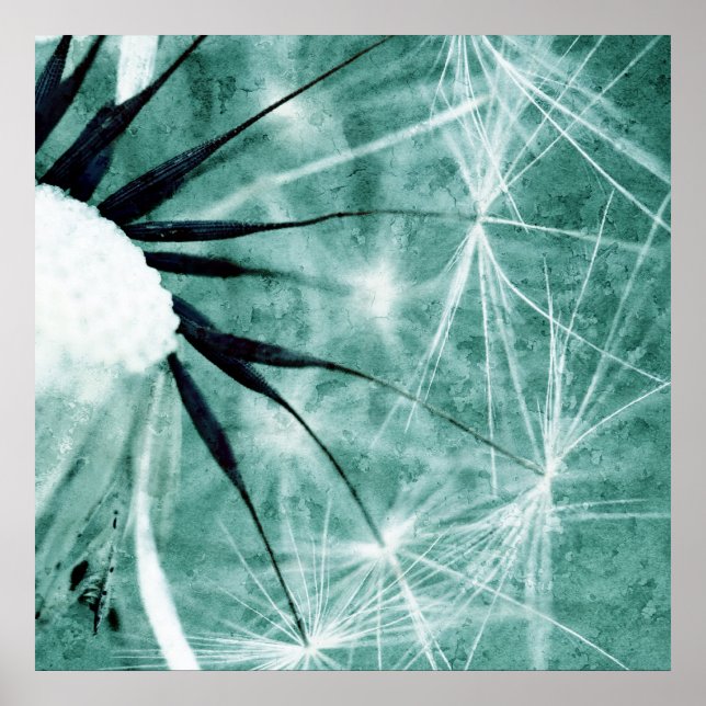 Dandelion Art - Pusteblume Kunst 2012 008 Poster (Framsidan)