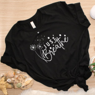 Dandelion Butterfly Inspiration Yoga Breathe T Shirt