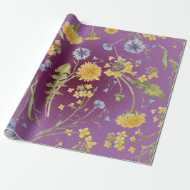 Dandelion Delight Wrapping Papper Presentpapper