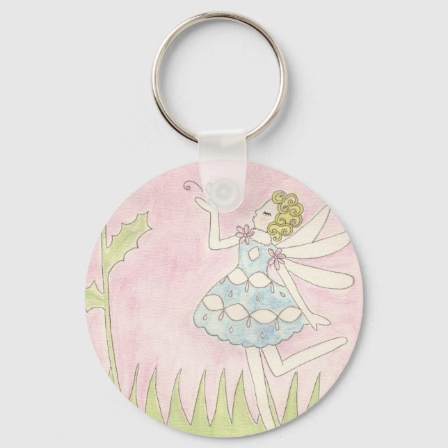 Dandelion Fairy Nyckelring (Framsida)