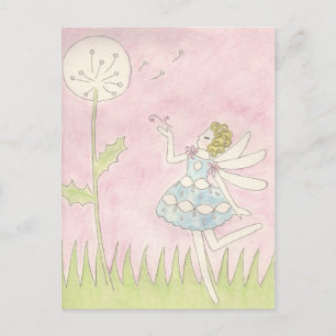 Dandelion Fairy Vykort