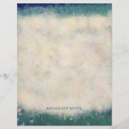 Dandelion Fält vid Önskemål botaniska målning