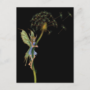 Dandelion Fe (med Krig Paint) Vykort